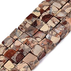 Perles de jaspe impériales naturelles&nbsp;G-Q606-43A-07