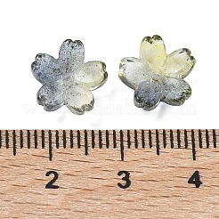 Gefärbte und erhitzte Glasperlenkappen&nbsp;GLAA-Z019-03H
