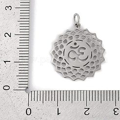 Ciondoli in acciaio inox 304&nbsp;STAS-R135-17P