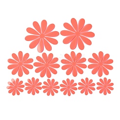 Pegatinas de pared luminosas de plástico 3d&nbsp;DIY-F077-06D