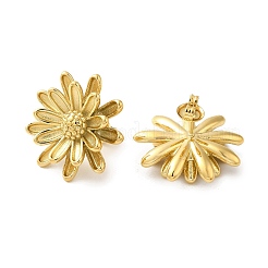 Boucles d'oreilles à tige en acier inoxydable 304 pour femmes&nbsp;EJEW-G364-06G
