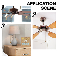 Rallonges de chaîne de traction de ventilateur de plafond en alliage&nbsp;AJEW-AR0001-60