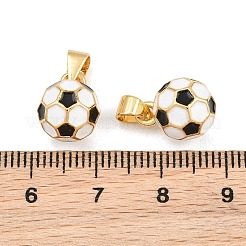 Pendentifs d'émail en laiton &nbsp;KK-CBAEBFB-01B-G