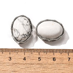 Natürliche Howlith-Mehrfachlitzen&nbsp;KK-M304-03P-15