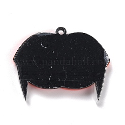 Pendentifs acryliques fluorescents de style occidental&nbsp;LS-BACR-I001-01D