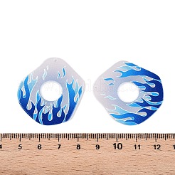 Pendentifs acryliques imprimés&nbsp;OACR-T028-08C