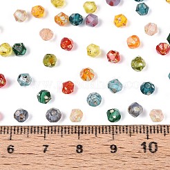 Picasso Backfarbe Glas Saatperlen Perlen&nbsp;SEED-N007-37N