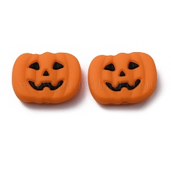 Halloween Lebensmittelqualität umweltfreundliche Silikonperlen&nbsp;LS-SIL-WH0013-27B