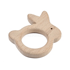 Beißspielzeug aus natürlichem Buchenholz für Babys&nbsp;WOOD-U003-12