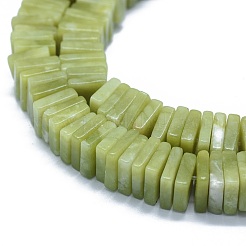 Natürliche chinesische Jadeperlenstränge aus dem Süden&nbsp;G-F631-I05