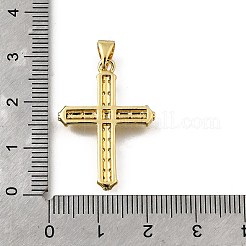 Ottone micro spianare pendenti zirconi&nbsp;KK-Q066-39G