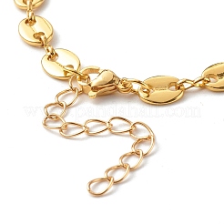 Set di bracciali elasticizzati e con perline e maglie a catena&nbsp;BJEW-JB06563-02