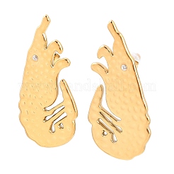 Ohrstecker aus 304 Edelstahl&nbsp;SA-B001-01G