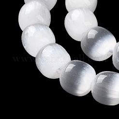 Fili di perline di selenite naturale&nbsp;G-B103-A01-06