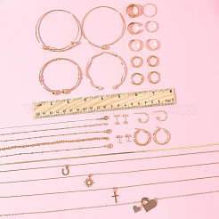 Legierung Stulpearmbänder&nbsp;SJEW-FS0001-04