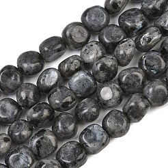Brins de perles de larvikite naturelles&nbsp;GG-CBA787B-A37