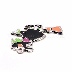 Pendenti smaltati in lega di halloween&nbsp;ENAM-M055-15P
