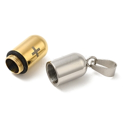 Colgantes de acero inoxidable 304 con revestimiento iónico (IP)&nbsp;STAS-D110-46GP