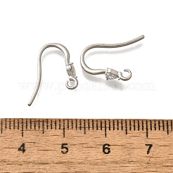 Crochets de boucles d'oreilles en acier inoxydable 304 avec strass&nbsp;STAS-D310-01P-03