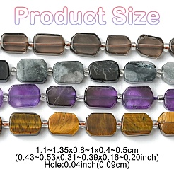 1 brin de perles d'améthyste naturelle&nbsp;G-YW0002-76