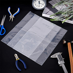 Rechteckige transparente Plastiktüten mit offenem Ende&nbsp;PE-WH0006-01C