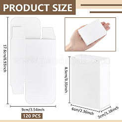Boîtes d'expédition en papier kraft&nbsp;CON-WH0089-239B-01