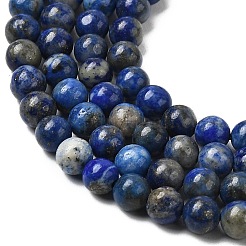 Natürlicher Lapislazuli Perlenstränge&nbsp;G-F561-5mm-G