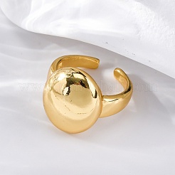 Offene Manschettenringe aus Messing für Damen&nbsp;LS-RJEW-G341-04G-03