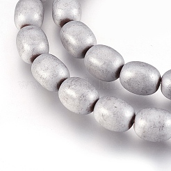Electroplate non magnetici ematite sintetico fili di perline&nbsp;G-I208-14F-D