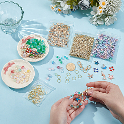 Kit di reperti per la creazione di portachiavi fai da te&nbsp;DIY-BM0002-84