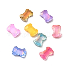 Mokka-Stil k9 Glas-Strass-Cabochons&nbsp;RGLA-G017-04A