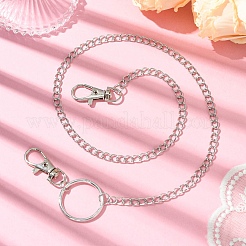 5 stücke 5 arten punk stil mond zink-legierung kette gürtel sets&nbsp;AJEW-CJ0001-63