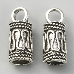 Zink-Legierung Schnurende&nbsp;FIND-WH0144-86A-AS