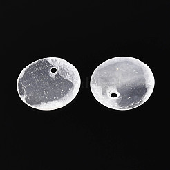 Natürliche Capiz-Muschel-Scheibenanhänger&nbsp;BSHE-T014-03