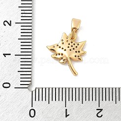 Messing micro pave klar zirkonia charme&nbsp;KK-B130-03G-02