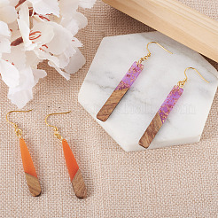 Kit de fabrication de boucles d'oreilles pendantes rectangle et larme diy&nbsp;DIY-TA0008-94