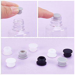 32 bouchon d'étanchéité en silicone pour bouteille&nbsp;AJEW-GF0008-08C