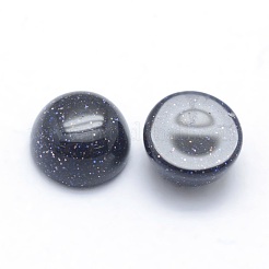 Synthetischen blau Aventurin cabochons&nbsp;X-G-P393-R22-6mm