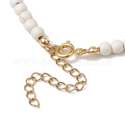 Bracciali di perline turchese sintetico&nbsp;BJEW-JB11417-01