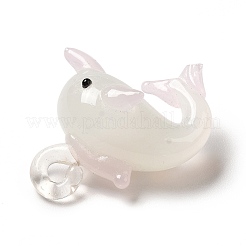 Manuelle Bunte Malerei Anhänger & Charms&nbsp;LAMP-G156-10A