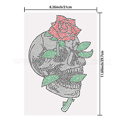 Rhinestone di vetro hotfix&nbsp;DIY-WH0303-166