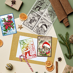 PVC-Briefmarken&nbsp;DIY-WH0371-0038