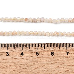 Stränge aus erhitzten natürlichen Citrinperlen&nbsp;G-RM241221-B27