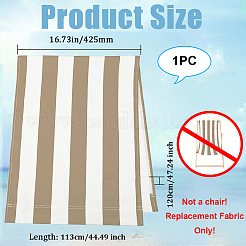 Tissu de chaise à rayures&nbsp;DIY-WH0430-188