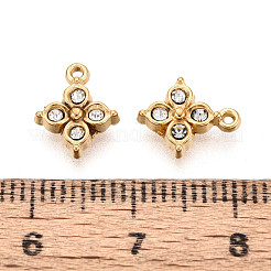 Strass-Anhänger aus Edelstahl 304&nbsp;STAS-N110-41G