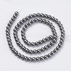Fili di perle di vetro ecologiche&nbsp;HY-A008-8mm-RB053