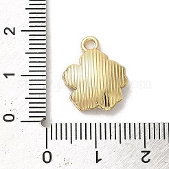 Blumenlegierungsemailleanhänger&nbsp;ENAM-A007-01KCG-03