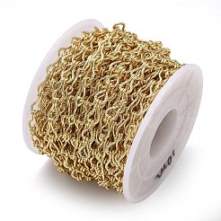 Catene a maglie intrecciate in ottone testurizzato&nbsp;CHC-H116-05G