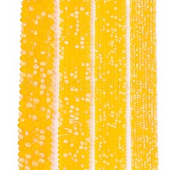Chapelets de perles en verre transparente  &nbsp;EGLA-A044-T6mm-MB05