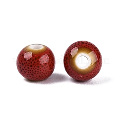 Cuentas de porcelana vintage hechas a mano&nbsp;PORC-Q006-13A-28